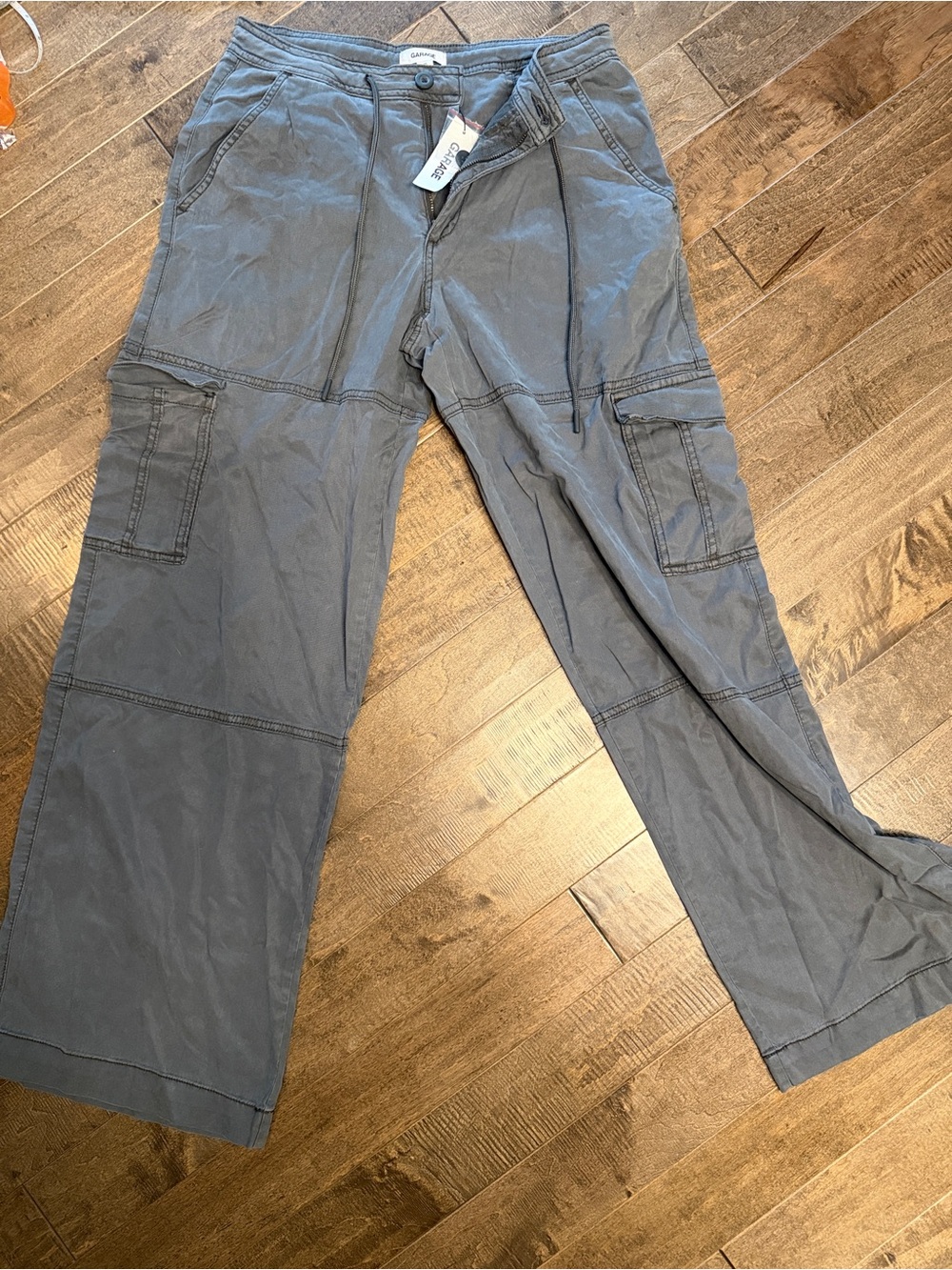 Garage Men's Slate Gray Cargo Pants